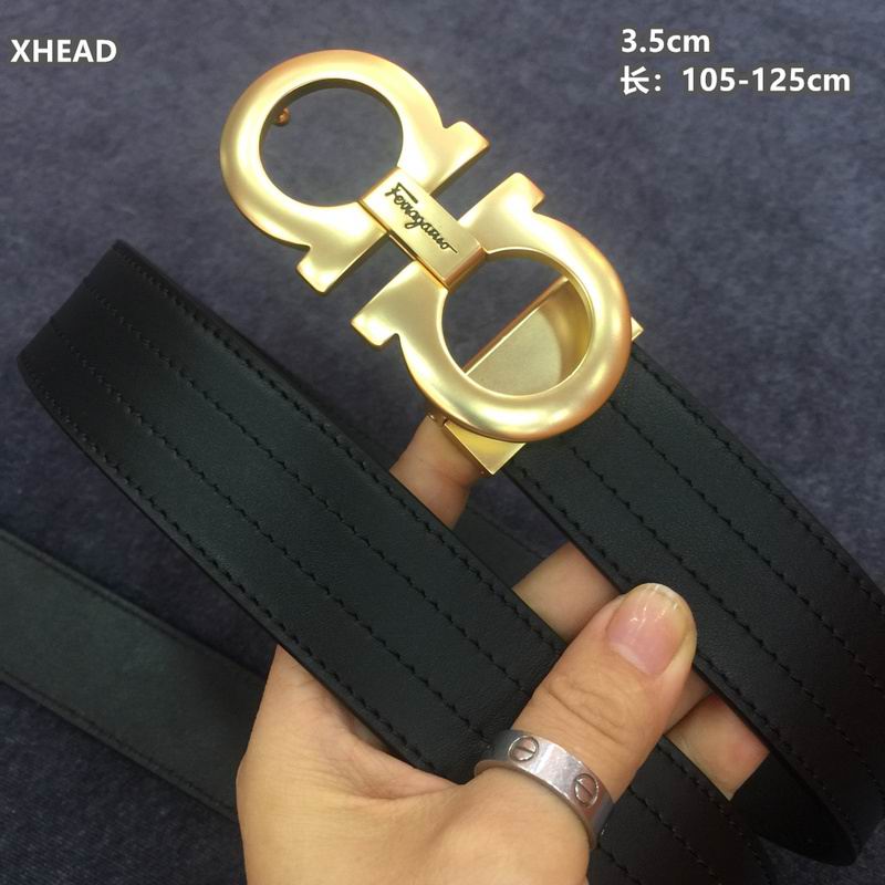 Ferragamo belt 35mmX105-125cm 8L (261)