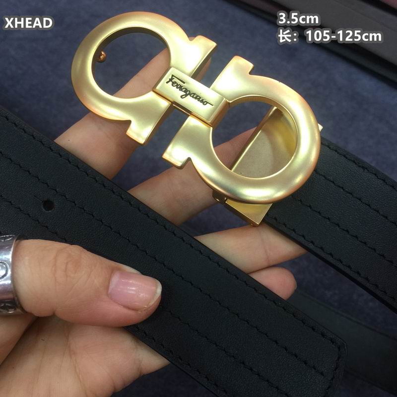Ferragamo belt 35mmX105-125cm 8L (262)