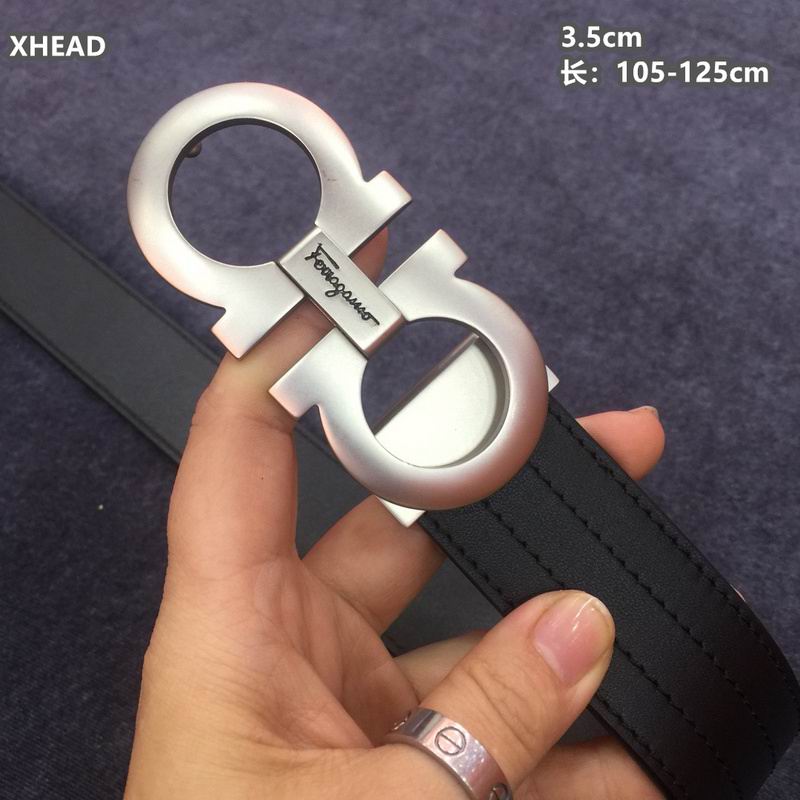 Ferragamo belt 35mmX105-125cm 8L (263)