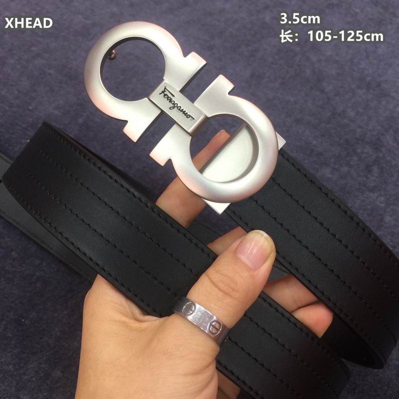 Ferragamo belt 35mmX105-125cm 8L (264)
