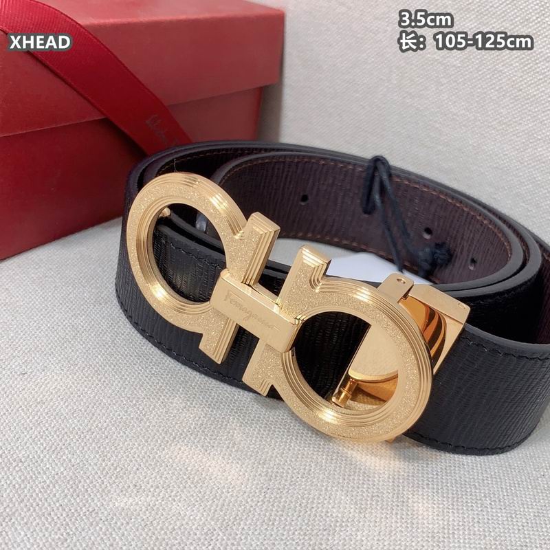 Ferragamo belt 35mmX105-125cm 8L (267)