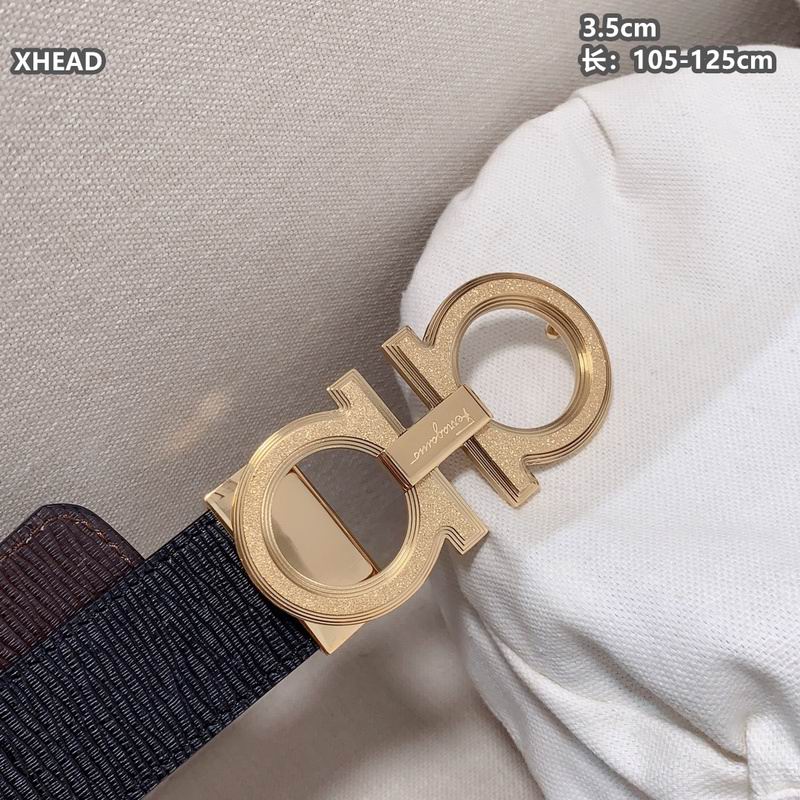 Ferragamo belt 35mmX105-125cm 8L (272)