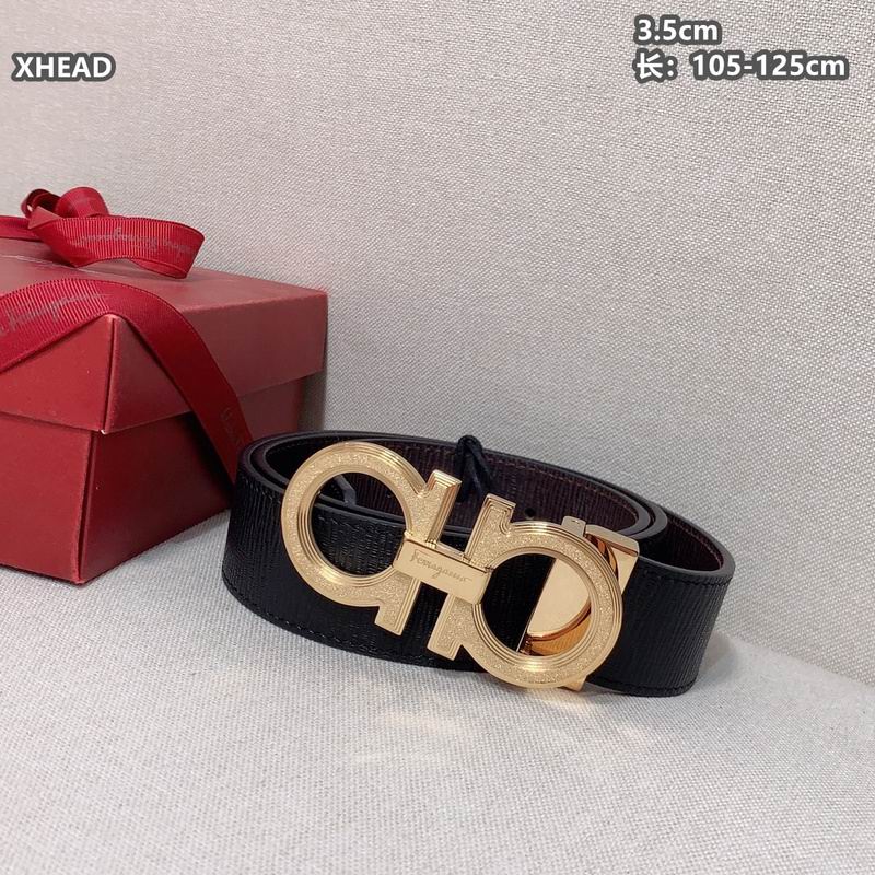 Ferragamo belt 35mmX105-125cm 8L (273)