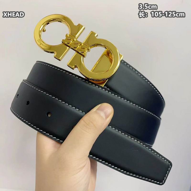 Ferragamo belt 35mmX105-125cm 8L (274)