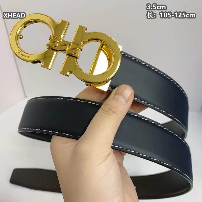 Ferragamo belt 35mmX105-125cm 8L (275)