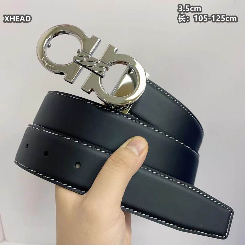 Ferragamo belt 35mmX105-125cm 8L (277)