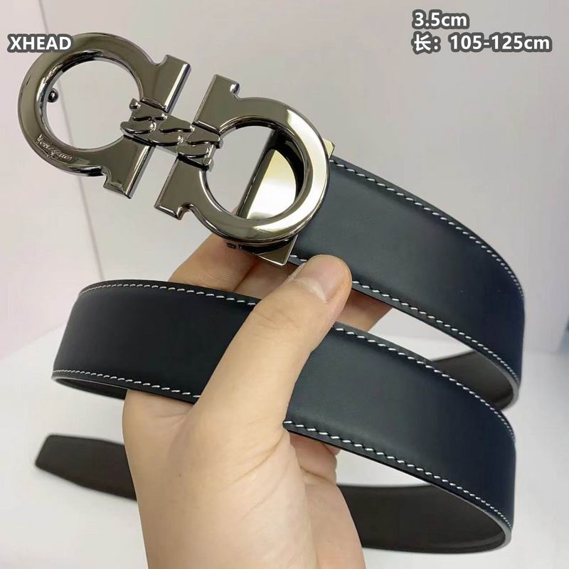 Ferragamo belt 35mmX105-125cm 8L (281)