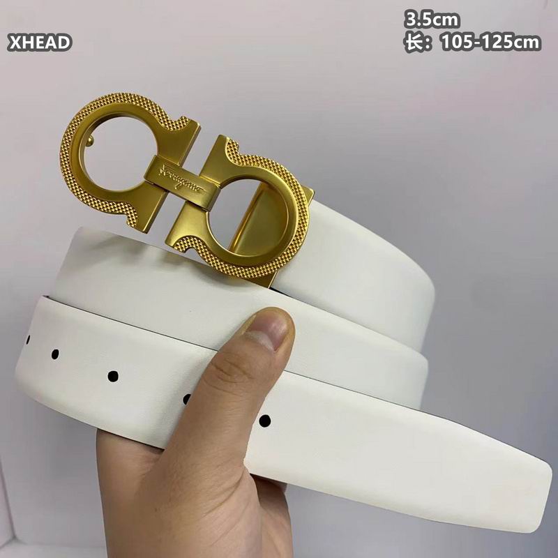 Ferragamo belt 35mmX105-125cm 8L (283)