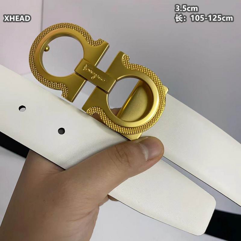 Ferragamo belt 35mmX105-125cm 8L (285)