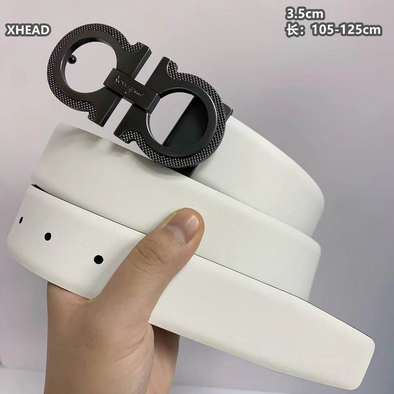 Ferragamo belt 35mmX105-125cm 8L (289)