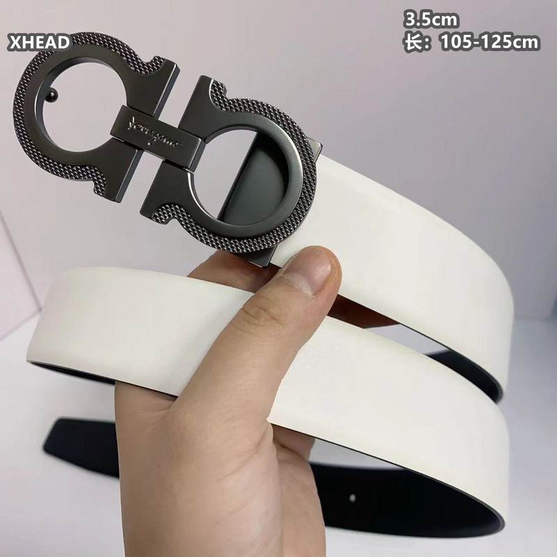 Ferragamo belt 35mmX105-125cm 8L (290)