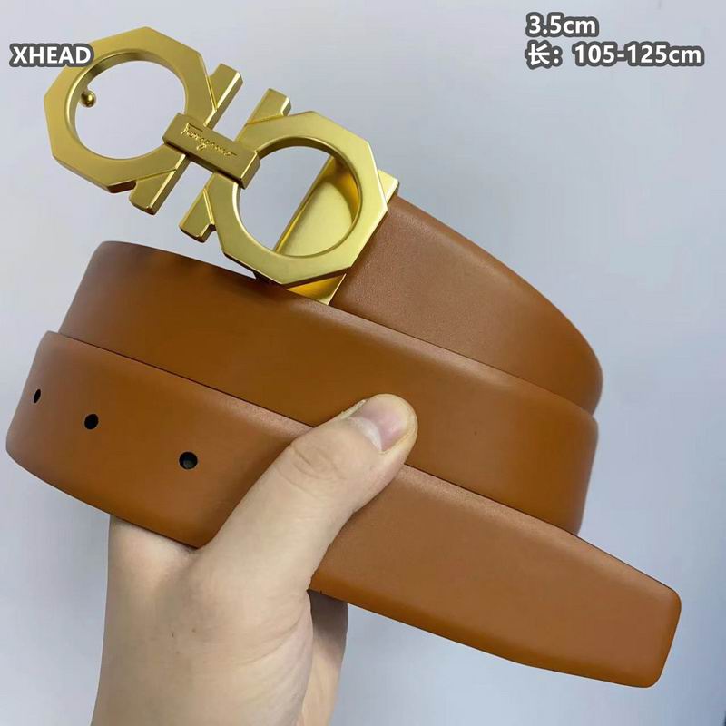 Ferragamo belt 35mmX105-125cm 8L (292)