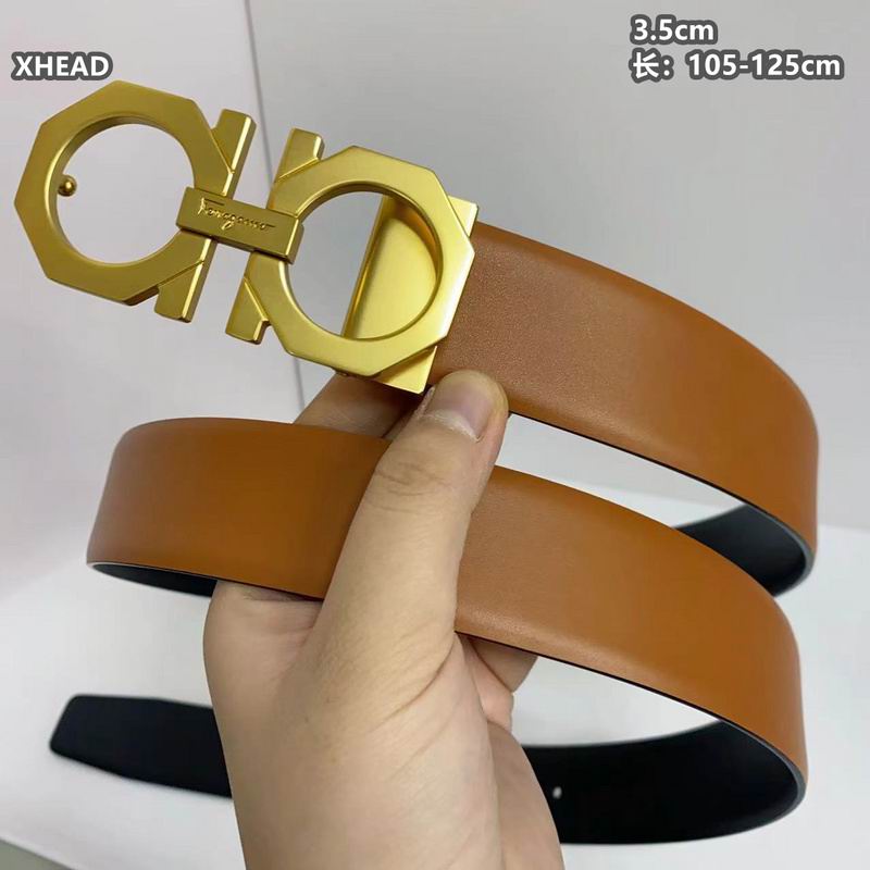 Ferragamo belt 35mmX105-125cm 8L (293)