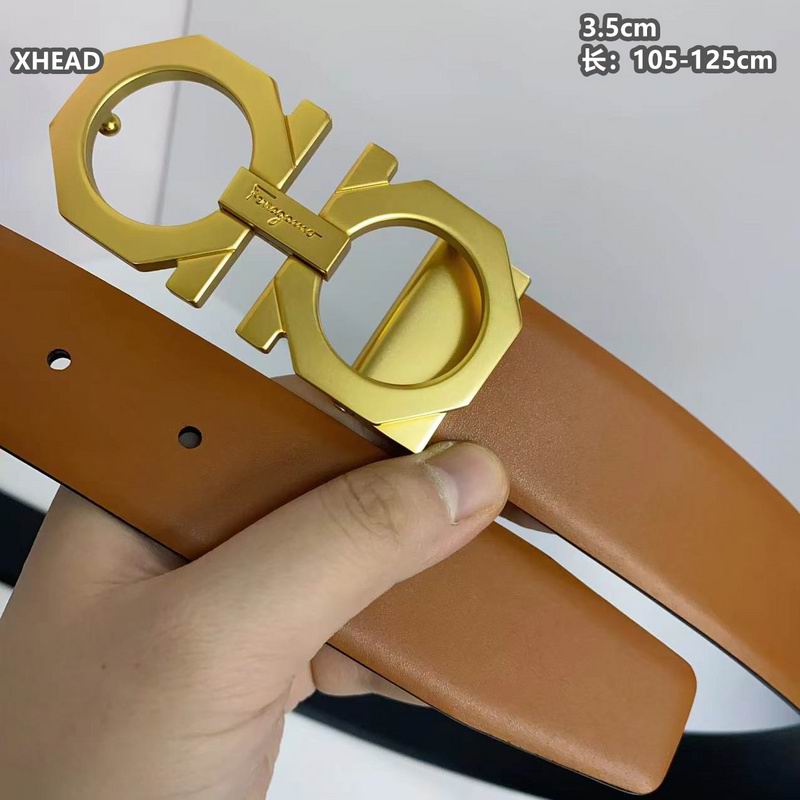 Ferragamo belt 35mmX105-125cm 8L (294)