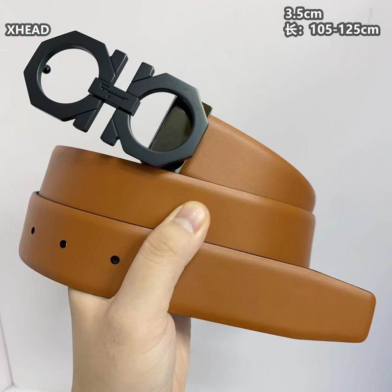 Ferragamo belt 35mmX105-125cm 8L (295)