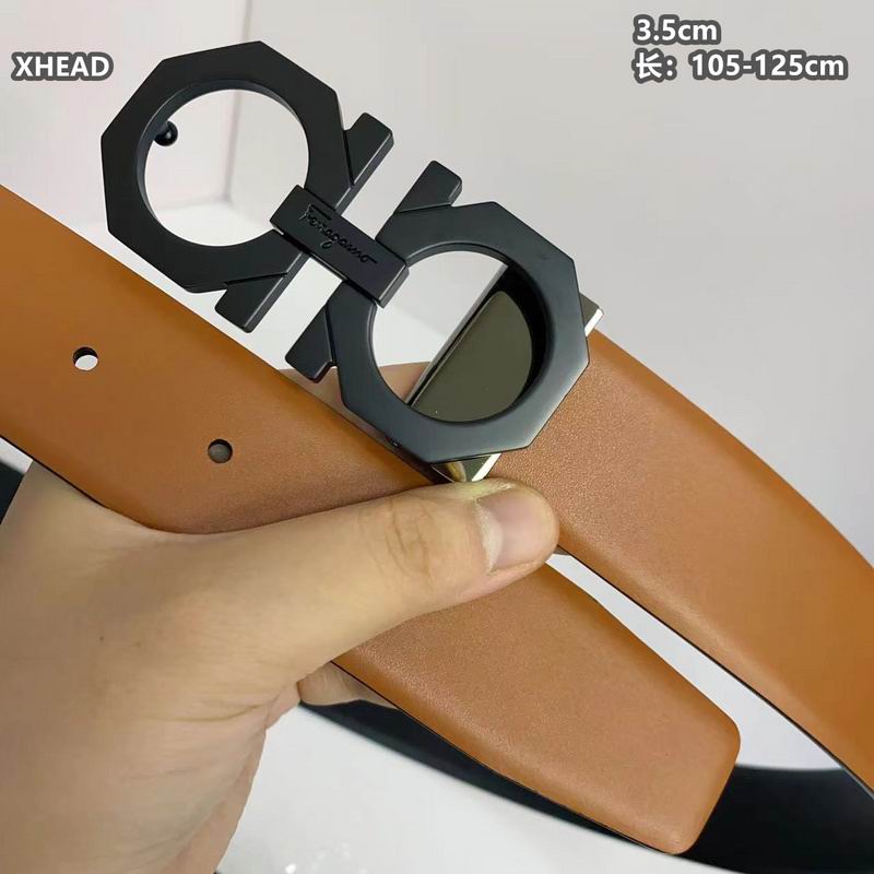 Ferragamo belt 35mmX105-125cm 8L (297)