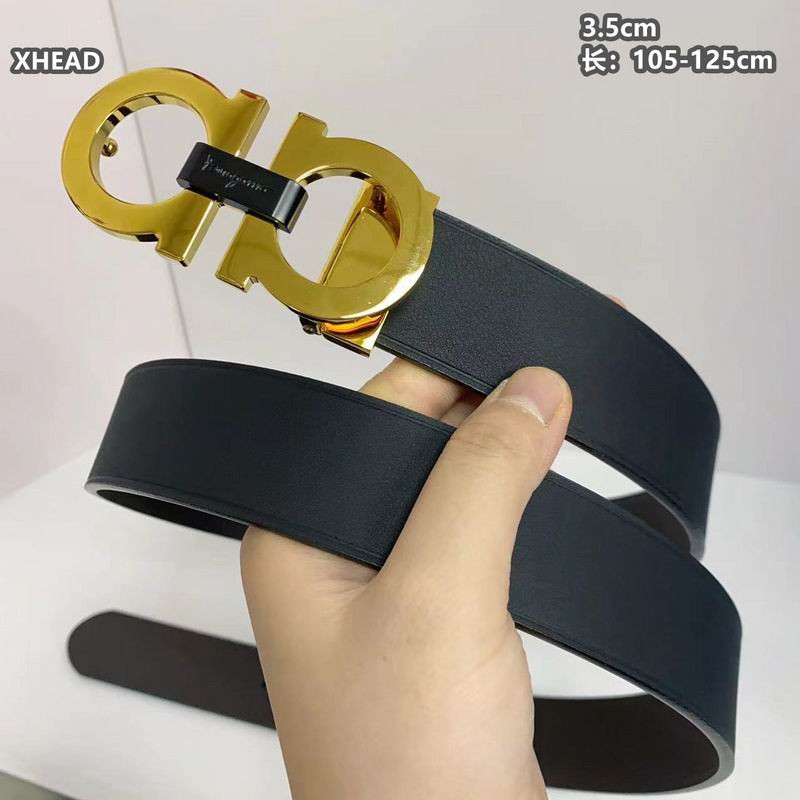 Ferragamo belt 35mmX105-125cm 8L (308)