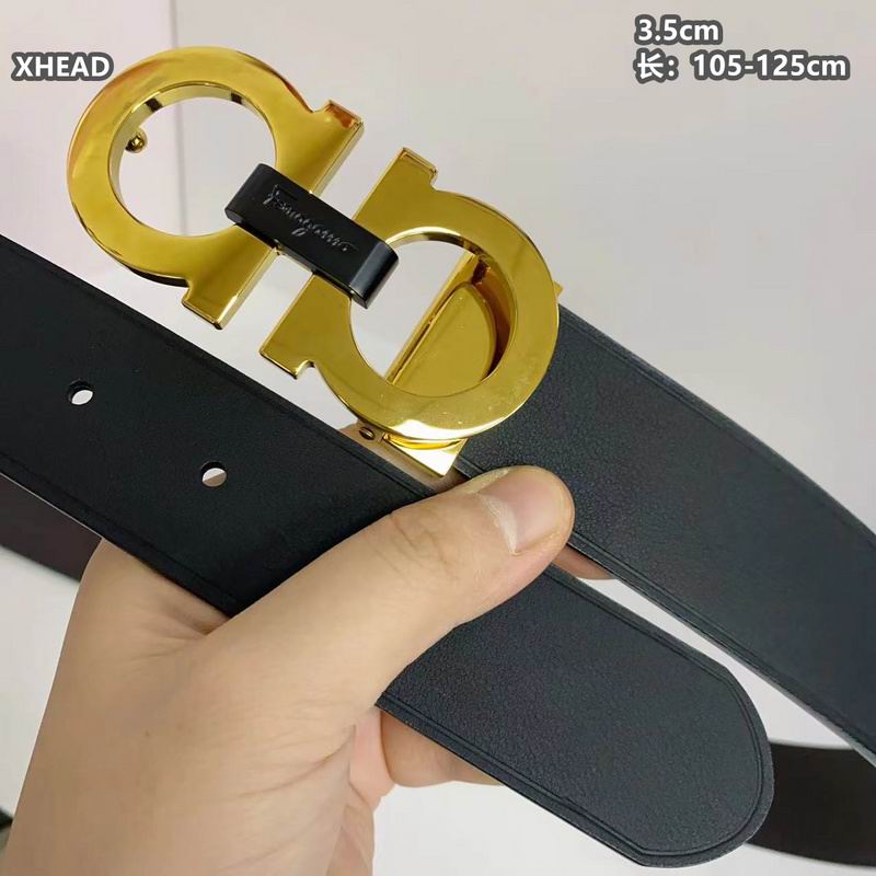 Ferragamo belt 35mmX105-125cm 8L (309)