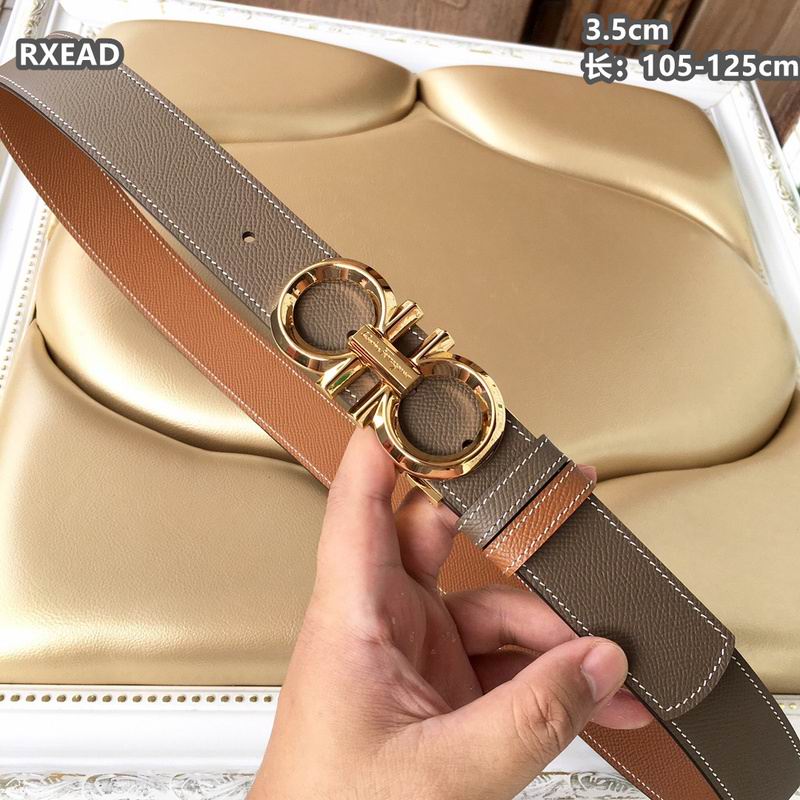 Ferragamo belt 35mmX105-125cm 8L (323)