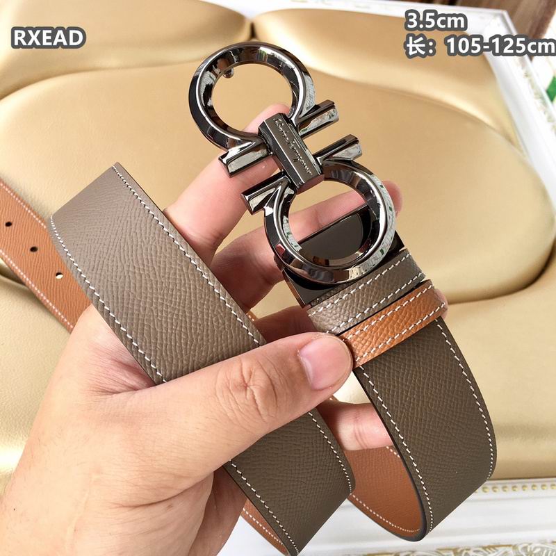 Ferragamo belt 35mmX105-125cm 8L (324)