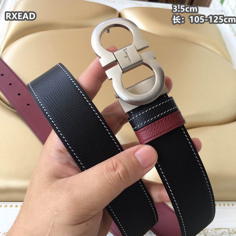 Ferragamo belt 35mmX105-125cm 8L (328)