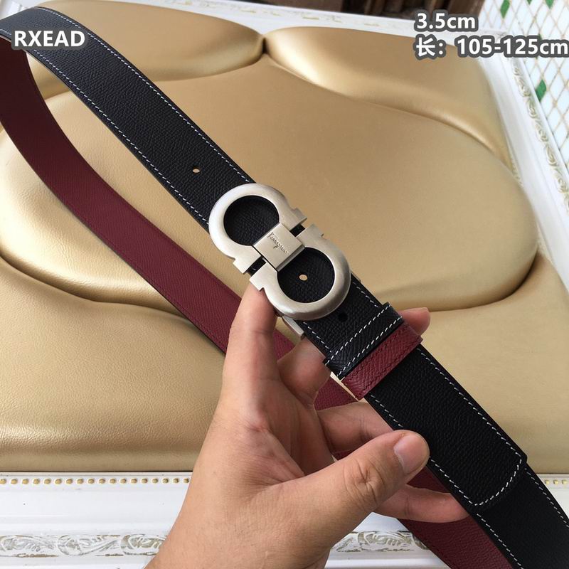 Ferragamo belt 35mmX105-125cm 8L (331)