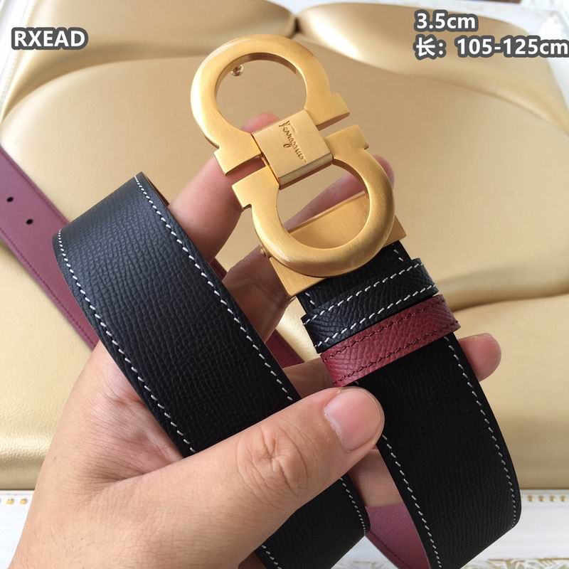 Ferragamo belt 35mmX105-125cm 8L (332)
