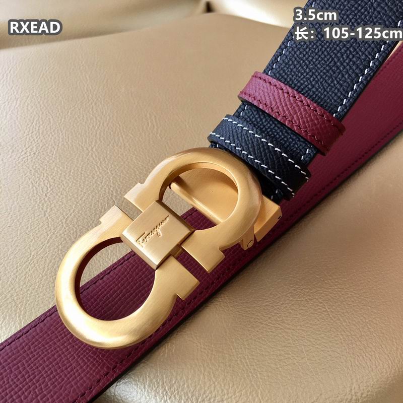 Ferragamo belt 35mmX105-125cm 8L (333)