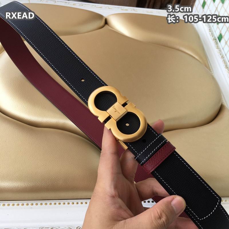 Ferragamo belt 35mmX105-125cm 8L (335)