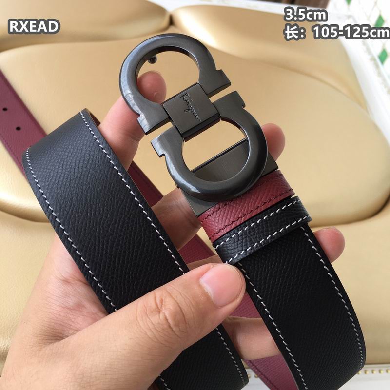 Ferragamo belt 35mmX105-125cm 8L (336)
