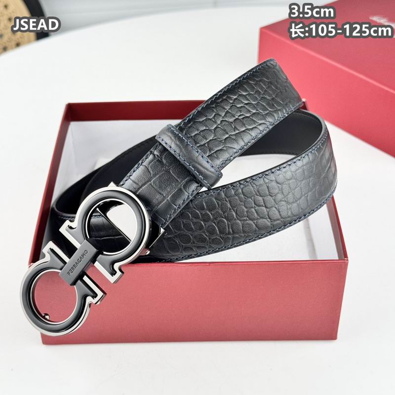 Ferragamo belt 35mmX105-125cm 8L (344)