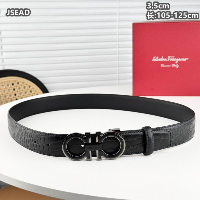 Ferragamo belt 35mmX105-125cm 8L (347)
