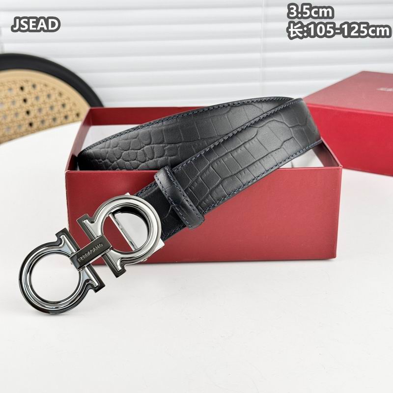 Ferragamo belt 35mmX105-125cm 8L (348)