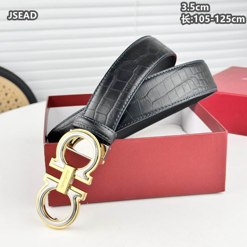 Ferragamo belt 35mmX105-125cm 8L (351)