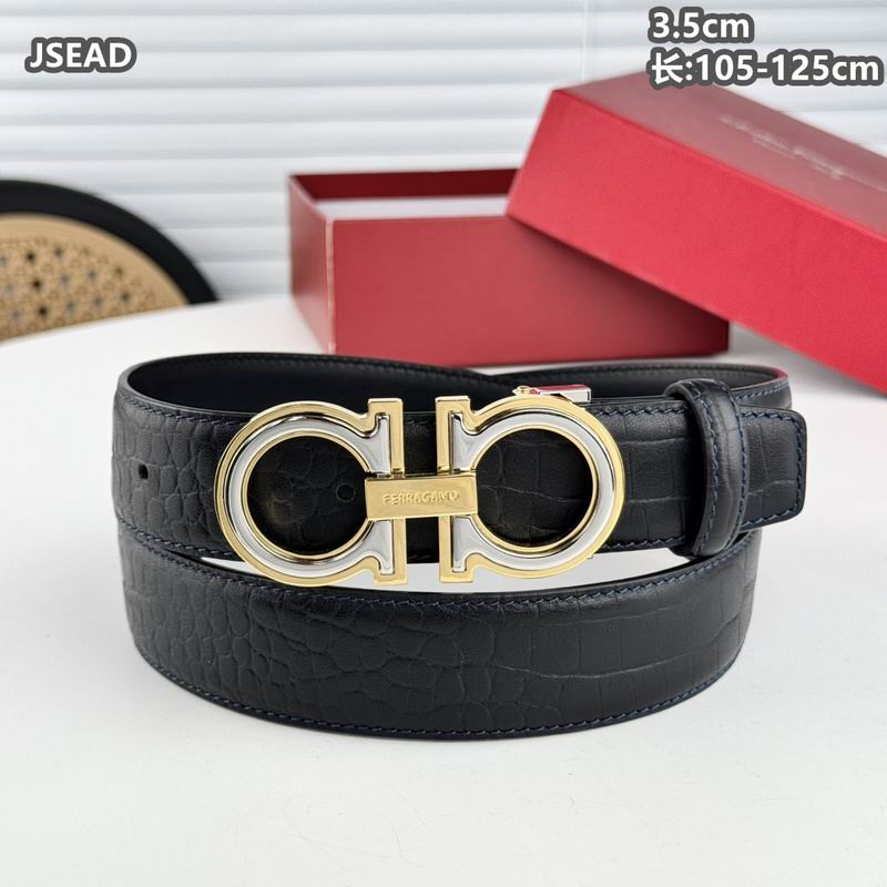 Ferragamo belt 35mmX105-125cm 8L (352)