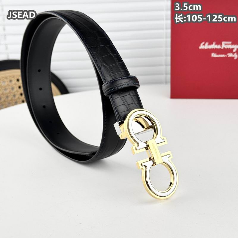 Ferragamo belt 35mmX105-125cm 8L (353)