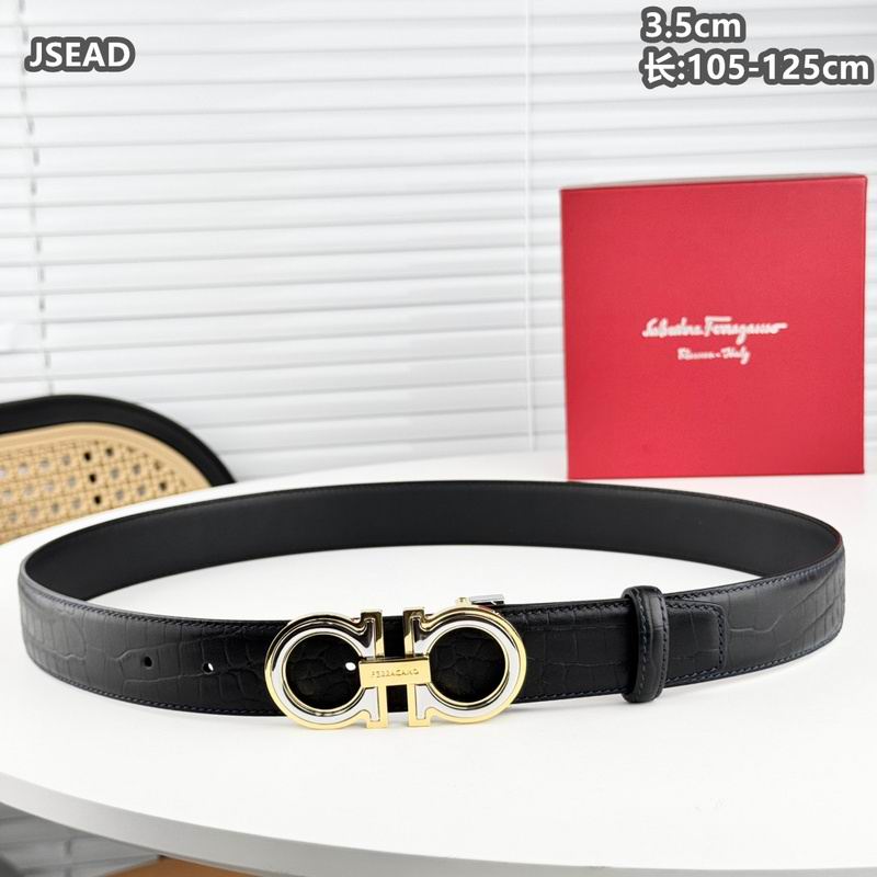 Ferragamo belt 35mmX105-125cm 8L (354)