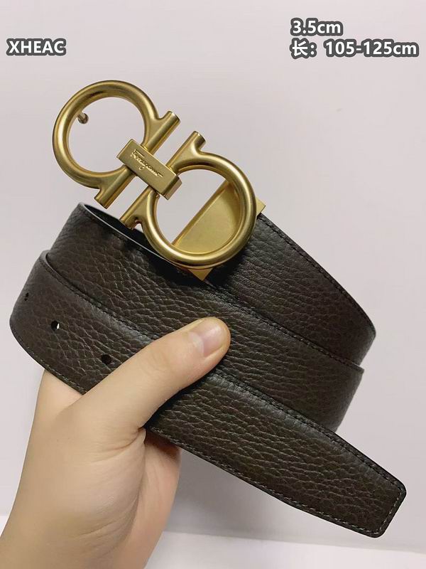 Ferragamo belt 35mmX105-125cm 8L (52)