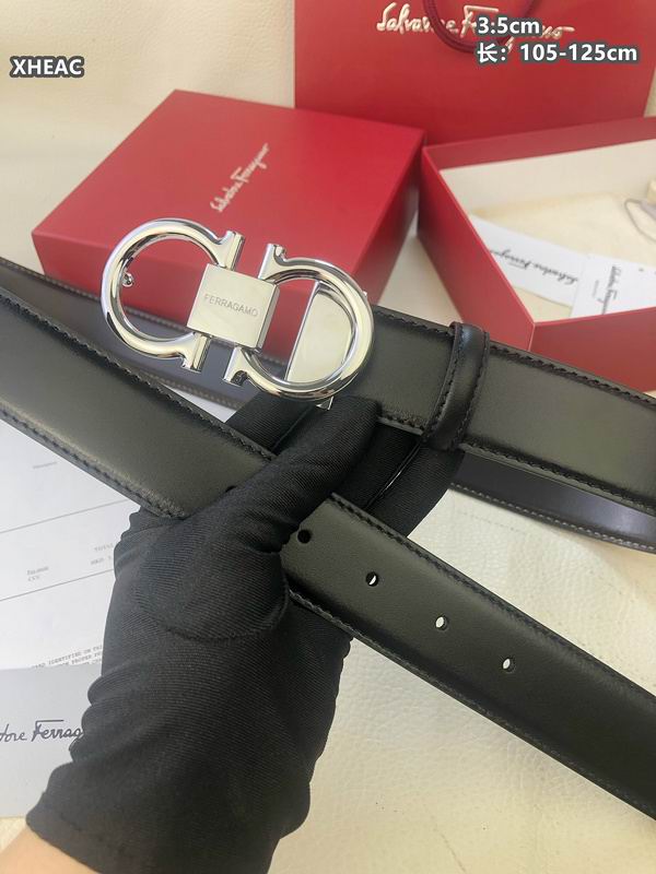 Ferragamo belt 35mmX105-125cm 8L (60)