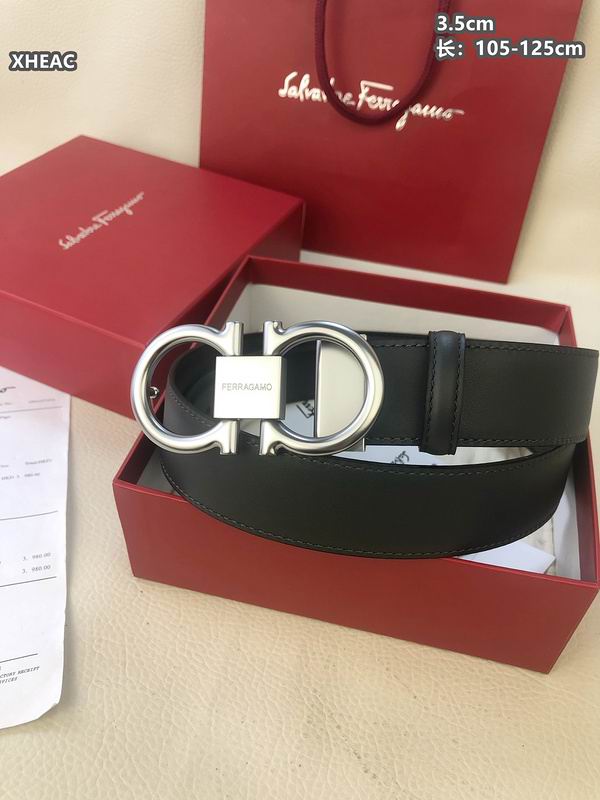 Ferragamo belt 35mmX105-125cm 8L (62)