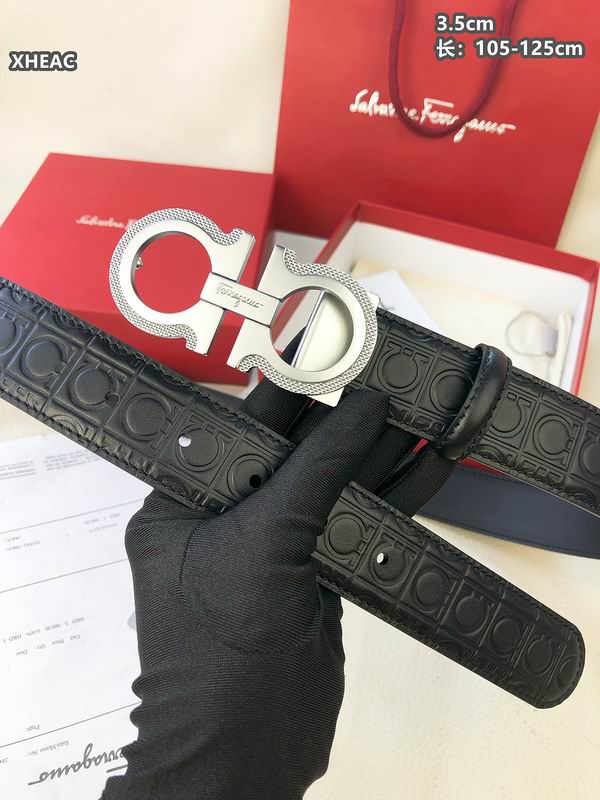 Ferragamo belt 35mmX105-125cm 8L (72)