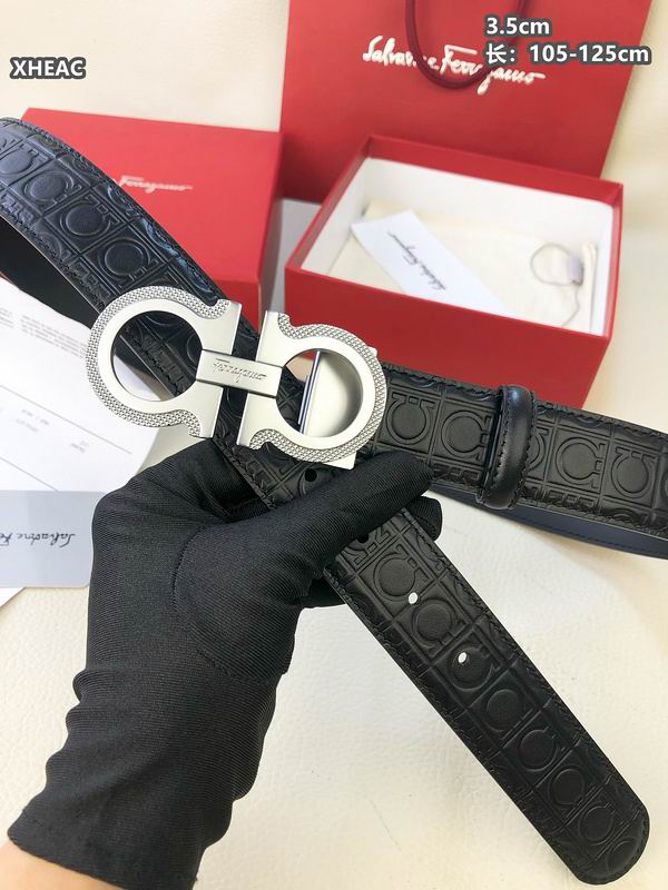 Ferragamo belt 35mmX105-125cm 8L (74)