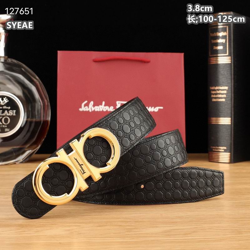 Ferragamo belt 38mmX100-125cm 8L (4)