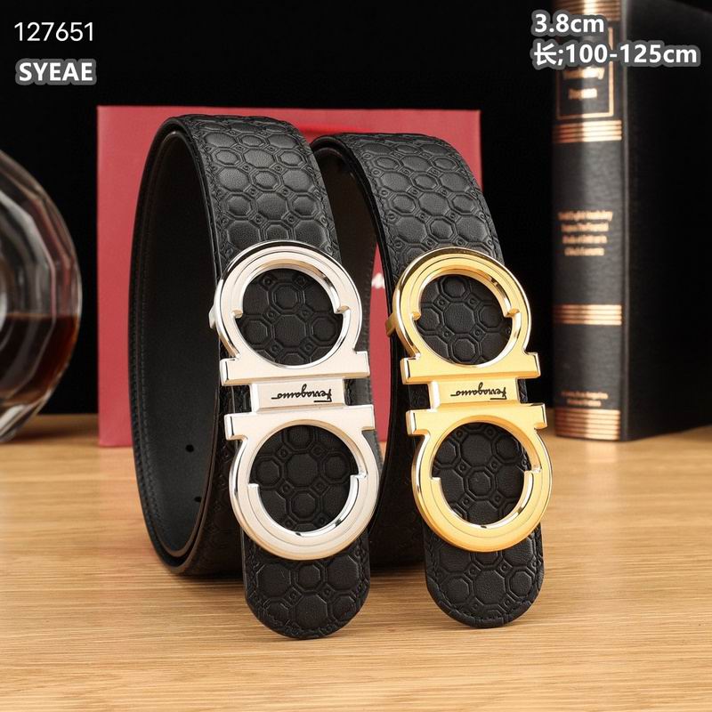 Ferragamo belt 38mmX100-125cm 8L (9)