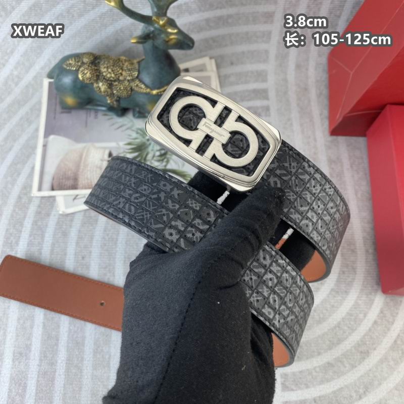 Ferragamo belt 38mmX105-125cm 8L (18)