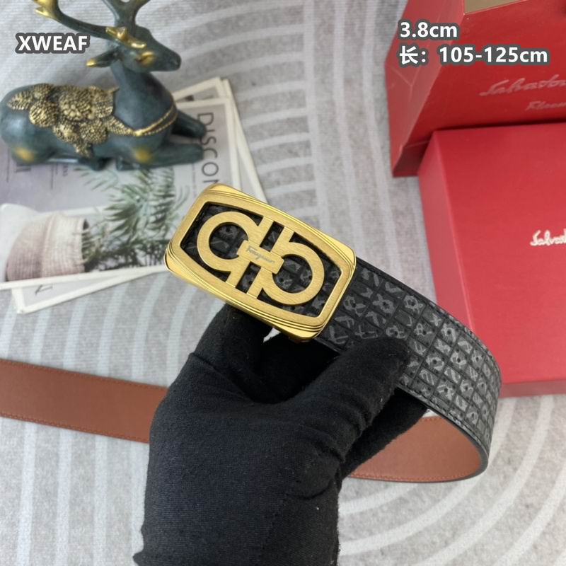 Ferragamo belt 38mmX105-125cm 8L (21)