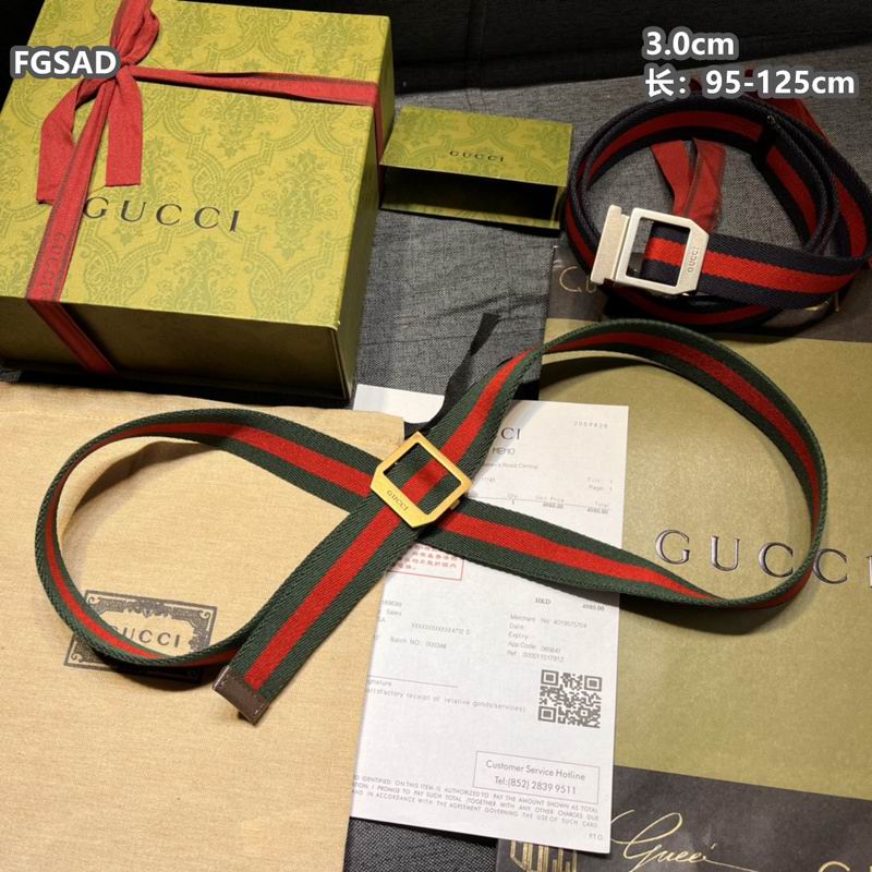 Gucci belt 30mmX95-125cm 8L (10)