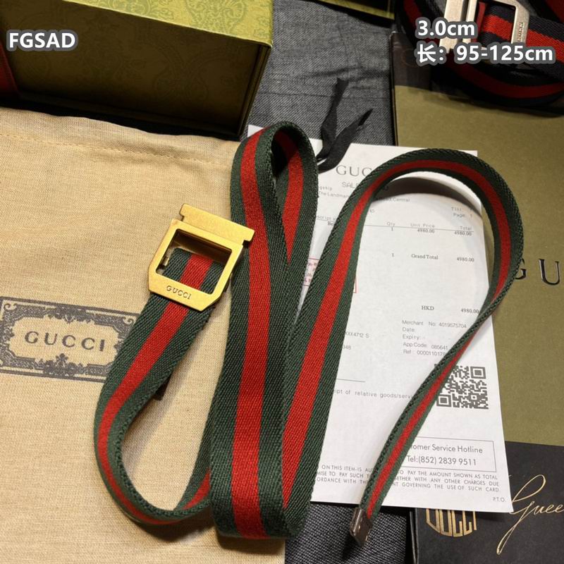 Gucci belt 30mmX95-125cm 8L (12)