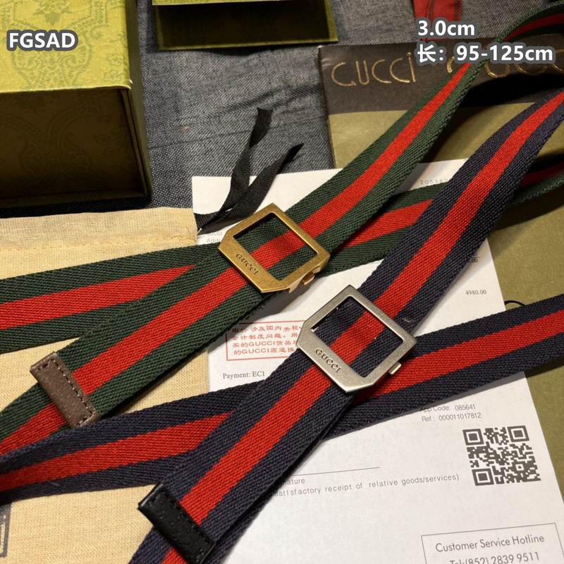 Gucci belt 30mmX95-125cm 8L (3)