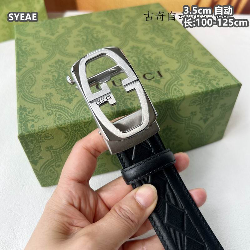 Gucci belt 35mmX100-125cm 8L (38)